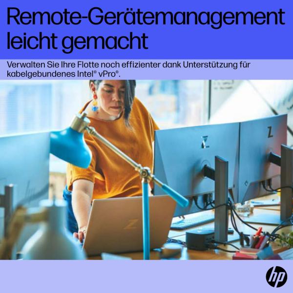 HP Thunderbolt Dockingstation 280W G4 mit Kombinationskabel für Notebooks und mobile Workstation
